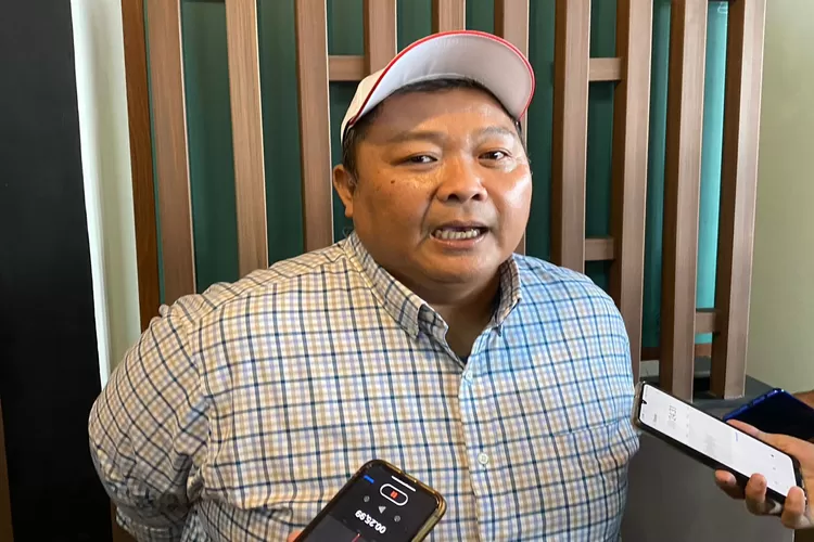 Ketua tim pemenangan Yoyok-Joss, Wahyu Liluk Winarto meminta kubunya untuk tidak berkonflik selama Pilwalkot. (Ayosemarang.com/ Audrian Firhannusa)