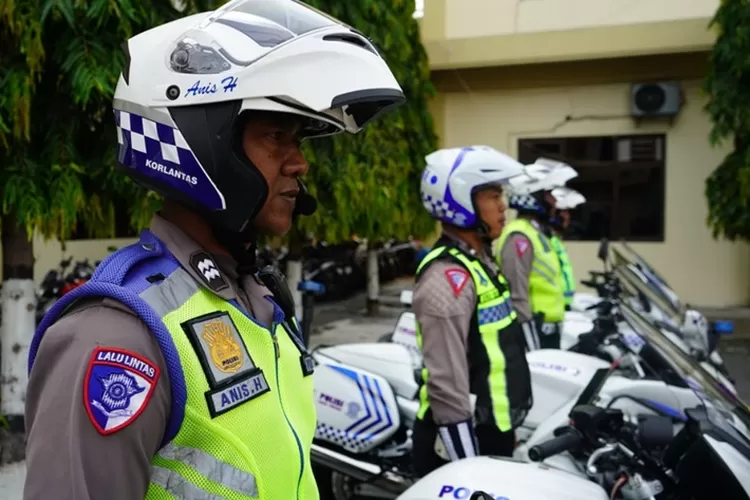 Satlantas Polrestabes Semarang akan menggelar Operasi Zebra Candi 2024.  (Ayosemarang.com/ Audrian Firhannusa)