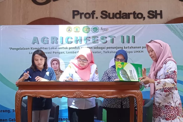  Fakultas Teknologi Pertanian USM Kolaborasi dengan PT Sri Boga