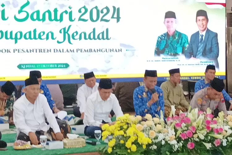 Rangkaian hari santri nasional, pimpinan ponpes di Kendal bertemu untuk perkuat peran ulama dan umara.  (edi prayitno/ kontributor kendal)