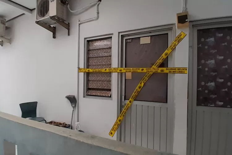 Kamar kos korban pembunuhan di Peterongan Semarang. Korban adalah RA, warga Grobogan.  (Ayosemarang.com/ Audrian Firhannusa)