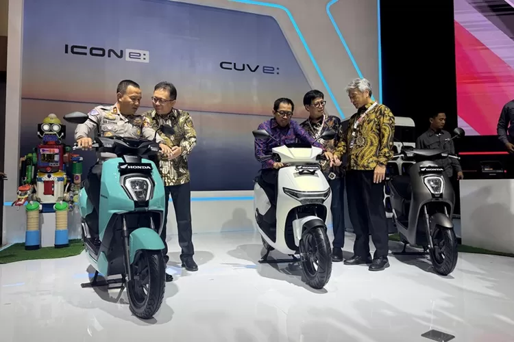 AHM Perdana Pamerkan Honda ICON e: dan Honda CUV e: di IMOS 2024