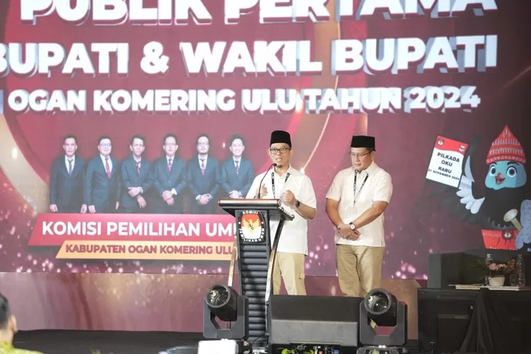 Teddy Meilwansyah dan Marjito Bachri memperoleh suara terbanyak dalam Pilkada OKU, kalahkan YPN YESS. 