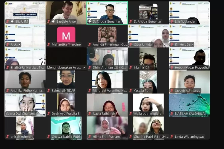 BBJ USM Gelar Webinar Language for Life