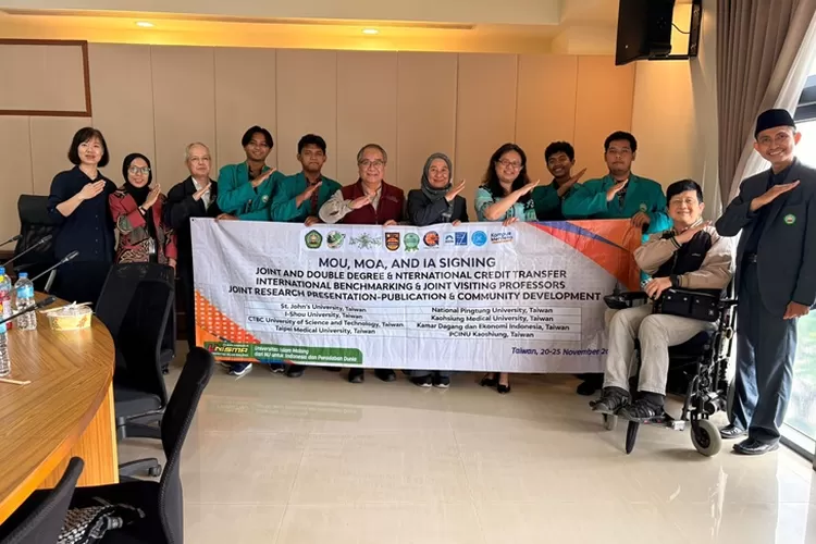 Mahasiswa Unisma Jalani Double Degree di Taiwan