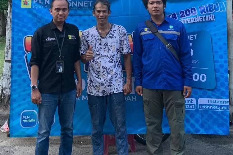 Tim ICONNET PLN Icon Plus Regional Jawa Bagian Tengah berkesempatan mengunjungi Mitra UMKM Binaan di Cluster Telukan, Kabupaten Sukoharjo.  (dok.)