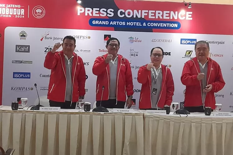 Pelaksanaan konferensi pers BorMar 2024 di Grand Artos Hotel, Magelang, Sabtu 30 November 2024. (dok.)