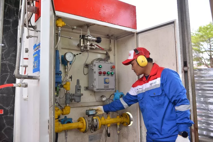  PT PGN Tbk berkomitmen menjaga kehandalan k penyaluran gas bumi untuk lebih dari 815.000 pelanggan selama libur Natal 2024 dan Tahun Baru 2025  (dok PGN.)