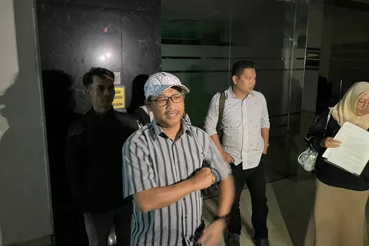  Antoni Yudha Timor kuasa hukum Darso warga Mijen Semarang yang tewas dikeroyok oknum polisi saat melapor ke Polda Jateng.  (istimewa)