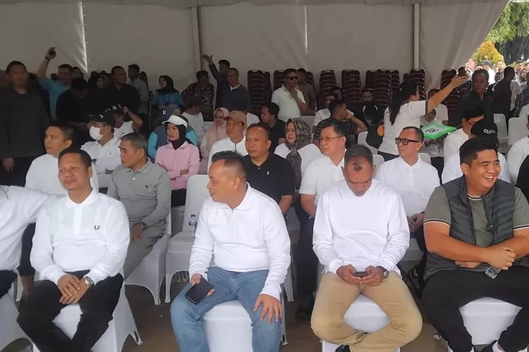 Teddy Meilwansyah dan Marjito Bachri Semangat Ikuti Gladi Kotor Menjelang Pelantikan