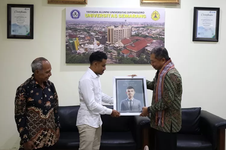 Nelson Fernandes Da Costa, mahasiswa asal Timor Leste.