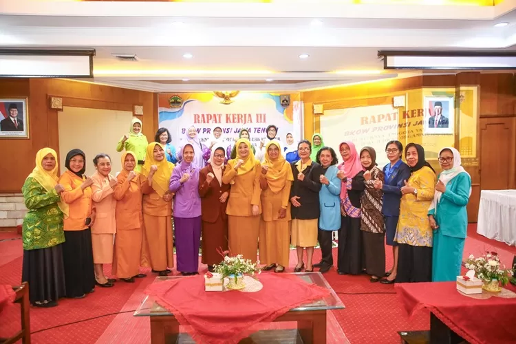 BKOW Jateng dukung penuh program satu rumah perlindungan di setiap kecamatan.  (Humas Jateng)