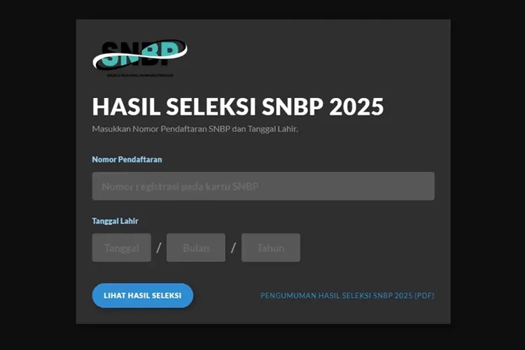 cara link dan cara melihat pengumuman SNBP 2025. (istimewa)