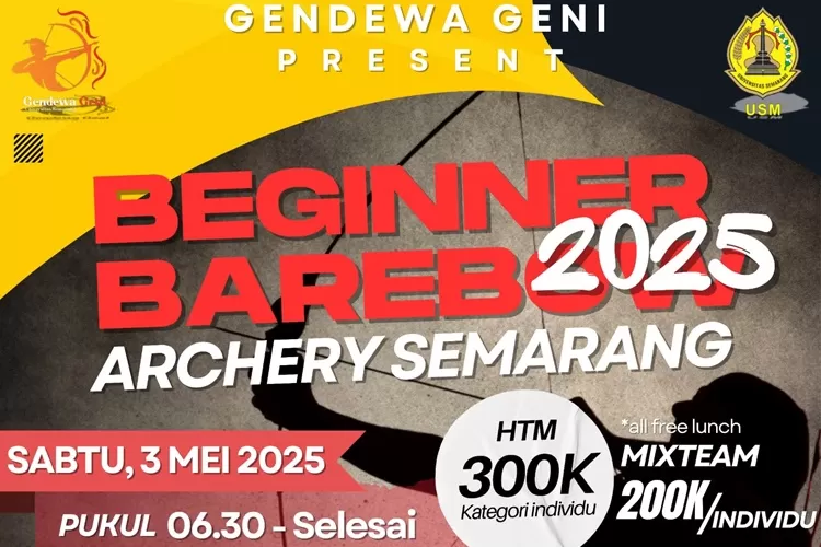 UKM Panahan Gelar Kompetisi Panahan USM Cup I 2025