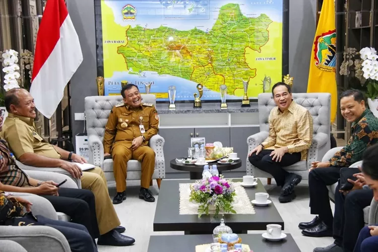 Gubernur Jateng Ahmad Luthfi ingin pariwisata Jawa Tengah harus Go Internasional.  (Humas Jateng)