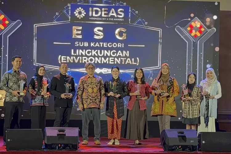 PNM Menangkan Silver Winner IDEAS 2025 Berkat Program RE3 Berbasis ESG. (Istimewa)
