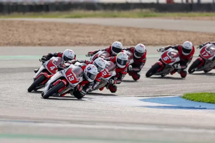 Bintang Pranata Sukma di ajang Honda Thailand Talent Cup (TTC) 2025.