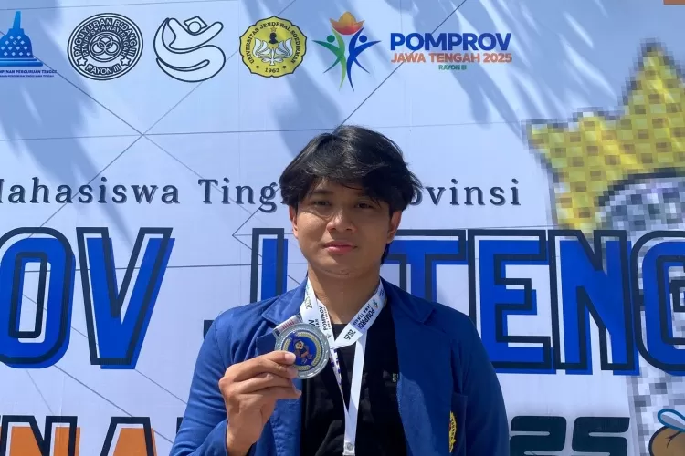 Nadhif, Perenang USM Raih 2 Perak dan 1 Perunggu di Pomprov Jateng 2025