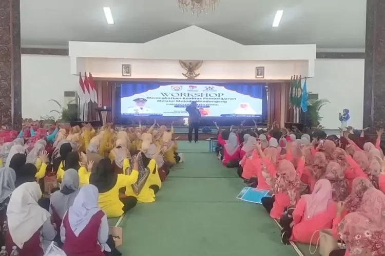 Workshop Meningkatkan Kualitas Pembelajaran melalui Metode Dongeng.  (Dokumen)