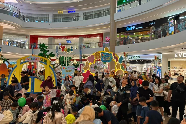 Yupiland Jelajah Negeri 2025 menyambangi  di The Park Semarang mulai 17 Juli hingga 30 Juli 2025.  (Dok.)