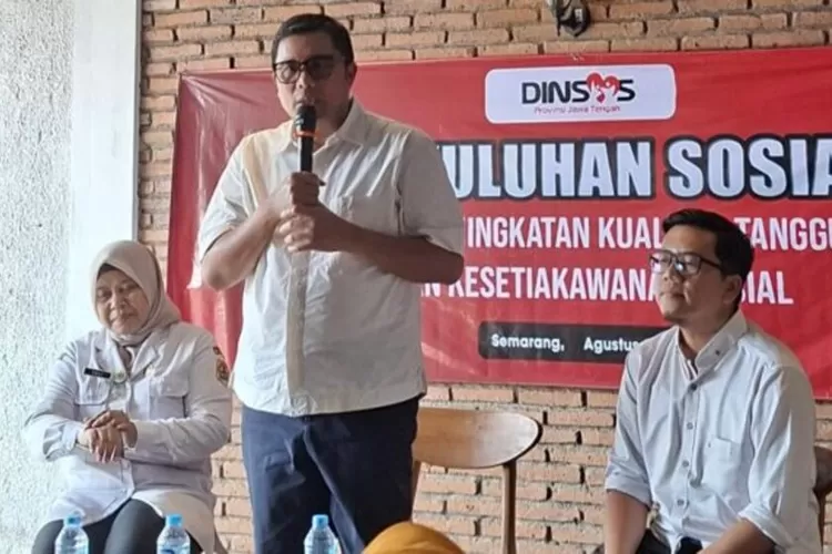 Wakil DPRD Jateng Mohammad Saleh mengajak masyarakat untuk memperkuat tanggung jawab sosial. (Tim M Saleh)