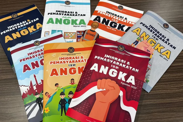 Kemenimipas secara resmi menerbitkan publikasi bulanan bertajuk Imigrasi dan Pemasyarakatan Dalam Angka (Imipas Dalam Angka) edisi Agustus 2025. (Dok.)