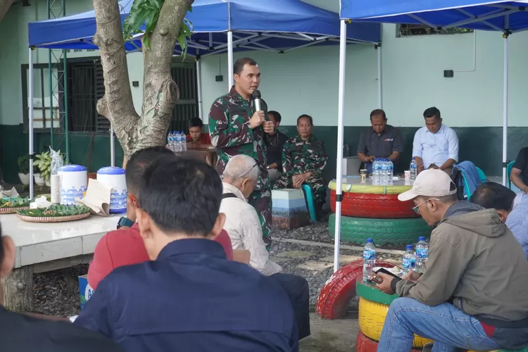 Ngopi Bersama Forwaken dan jajaran Kodim 0715/Kendal .  (edi prayitno/kontributor kendal)