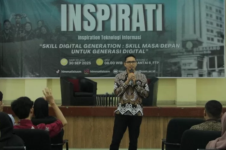 FTIK USM sukses menggelar kegiatan Inspirasi Teknologi Informasi (InspiraTI)
