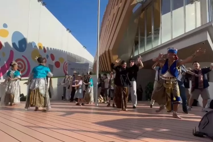 Penari Sanggar Greget Semarang tampil World Expo 2025 di Osaka, Jepang. (Humas Jateng)