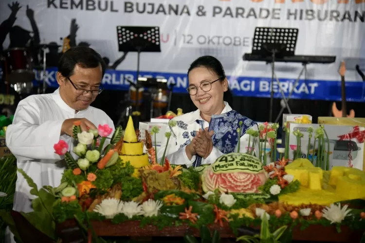 Ilustrasi. Wali Kota Semarang Agustina Wilujeng dalam suatu acara. (Pemkot)