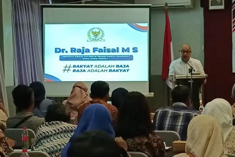 sosialisasi empat pilar anggota DPR RI Raja Faisal. (dokumen)