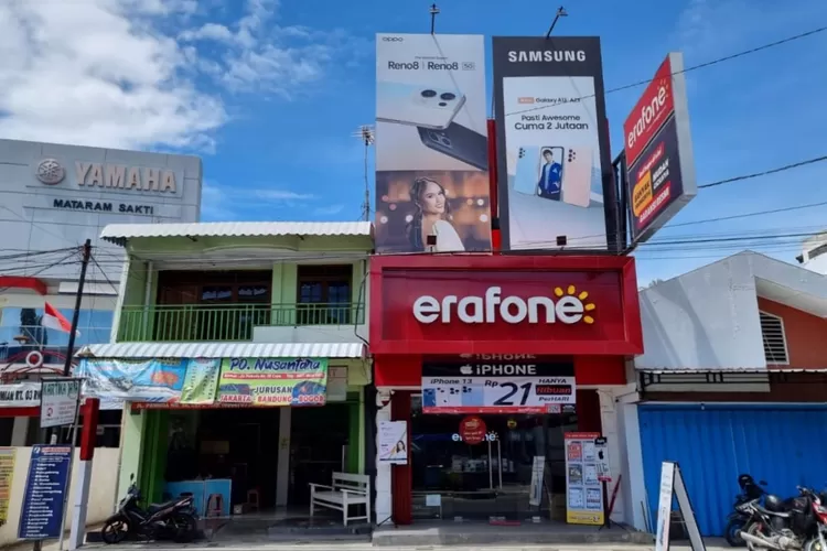 Temukan 5 Erafone terbaik di Kota Semarang dengan rating tertinggi di Google Maps. Tempat terpercaya untuk beli smartphone resmi dan bergaransi. (Dok Erajaya)