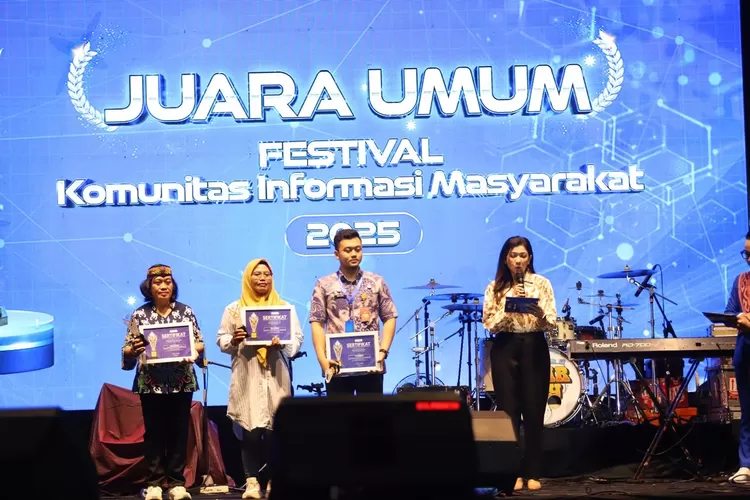 Malam Anugerah Festival dan Kompetisi KIM 2025 yang digelar di Kota Tangerang, Sabtu (15/11/2025). (dok.)