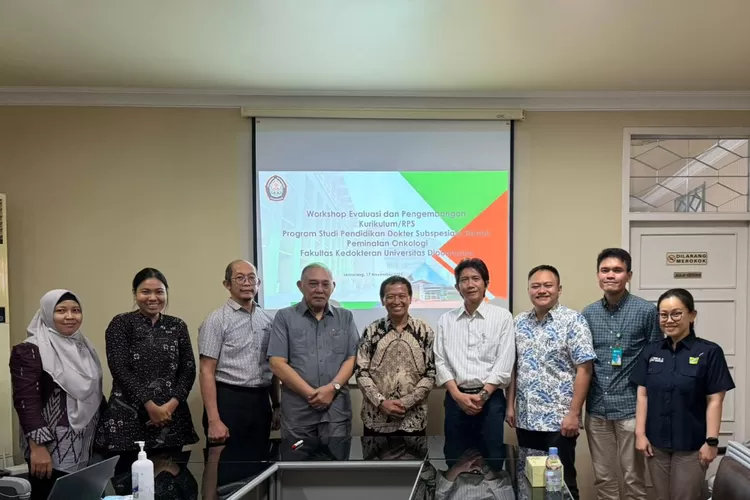 Program Studi Dokter Subspesialis Bedah Peminatan Onkologi Fakultas Kedokteran Undip menggelar workshop pengembangan kurikulum yang digelar Senin (17/11/2025). (Dok.)
