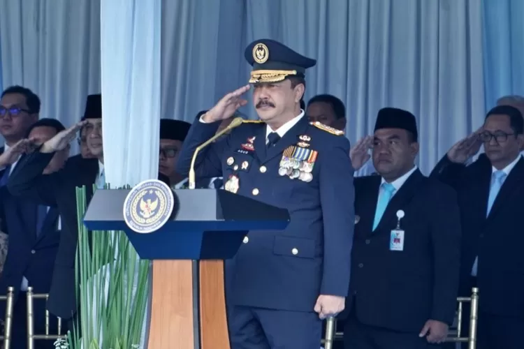 Kementerian Imigrasi dan Pemasyarakatan (Kemenimipas) menggelar puncak peringatan Hari Bakti Kemenimipas ke-1 tahun 2025. (dok.)