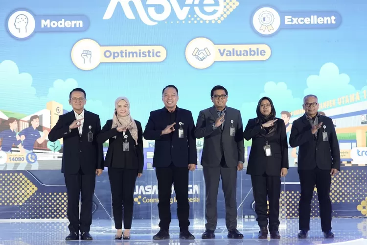 Jasa Marga luncurkan JSMR MOVE sebagai budaya kerja baru berbasis infraculture untuk memperkuat SDM dan meningkatkan kualitas pelayanan jalan tol.