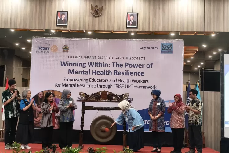 Rotary International District 3420 menggelar program Winning Within: The Power of Mental Health Resilience pada 27&ndash;28 November 2025 di Hotel Kas, Semarang. K (Dok.)