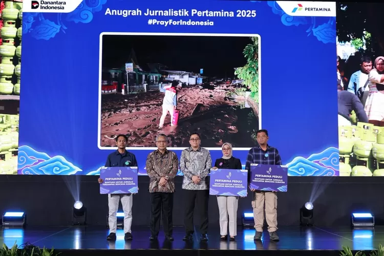 PT Pertamina mengumumkan 25 orang Pemenang Nasional Anugerah Jurnalistik Pertamina (AJP) 2025 serta Pemenang Best of The Best yang berlangsung di Grha Pertamina, Jumat (12/12/2025). (Dok.)