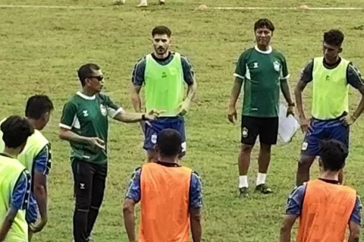 Pemain asing Ali Nouri ikut latihan bersama PSIS Semarang.  (Istimewa)