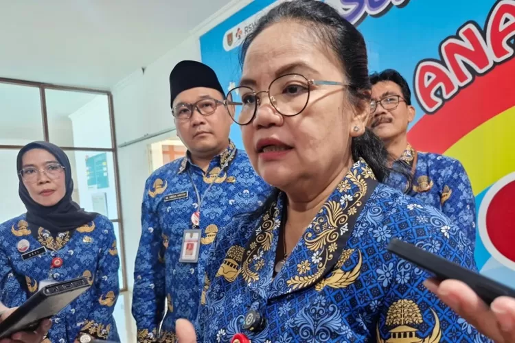 Wali Kota Semarang Agustina Wilujeng namanya disebut dalam dakwaan kasus korupsi Chromebook.  (Ayosemarang.com/ Audrian Firhannusa)