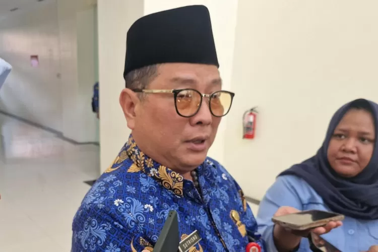 Kepala Disnaker Kota Semarang Sutrisno membeberkan jika UMK Kota Semarang 2026 sekitar Rp3,7 juta.  (Ayosemarang.com/ Audrian Firhannusa)