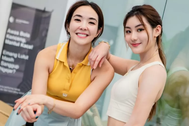 Gisella Anastasia dan Shannon Wong akan memeriahkan turnamen Iris Serve &amp; Smash di Main Padel Semarang.  (Istimewa)