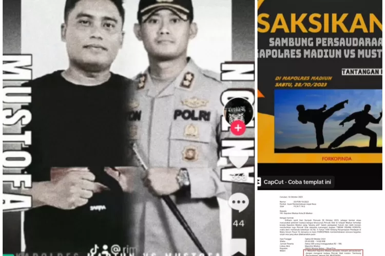 Pesilat Ajak Kapolres Madiun "Sambung Seduluran" Viral di Medsos - Cakrawala