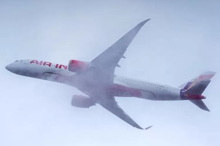 Potret pesawat maskapai Air India. (X.com/@airindia)