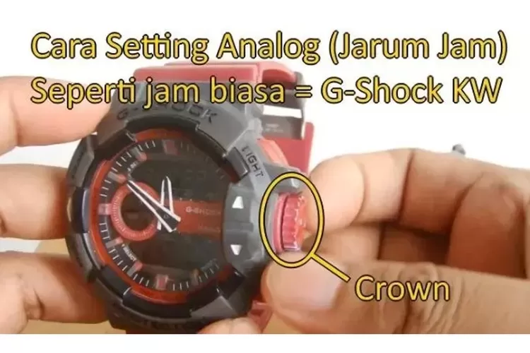 Simak Yuk Perbedaan G SHOCK Asli dan Palsu Manggarai News