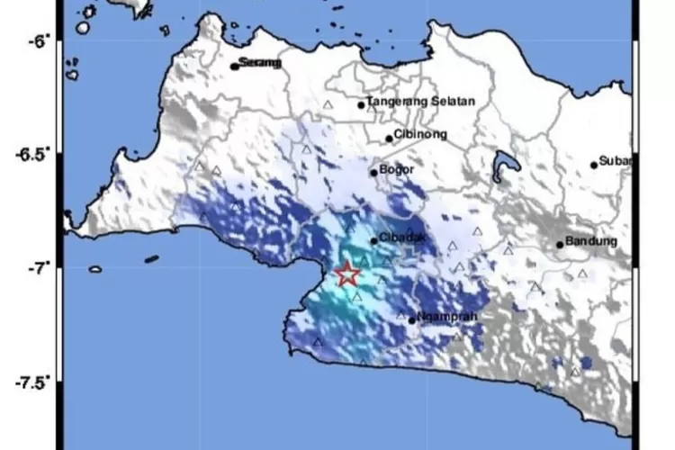 Sesar Cimandiri Menggeliat, Sukabumi Diguncang Gempa M 3,5