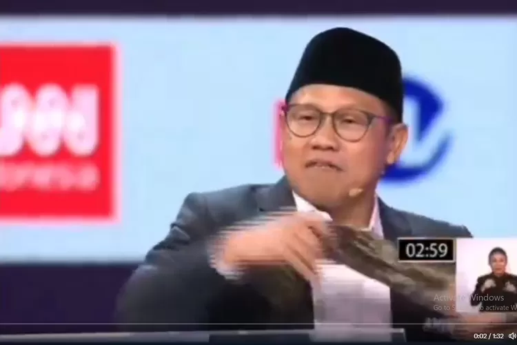 Cak Imin Sering Sebut Slepet Saat Debat Cawapres 2024, Netizen Justru ...