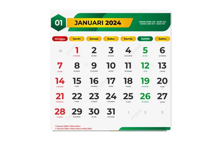 Informasi Daftar Lengkap Jadwal Hari Libur Nasional Dan Cuti Bersama ...