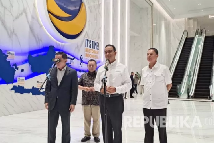 Kantongi Dana Kampanye hanya Rp 1 Miliar, Kok Bisa Pasangan AMIN Sering Kunjungan dengan Privat Jet ? Begini Klarifikasi Nasdem