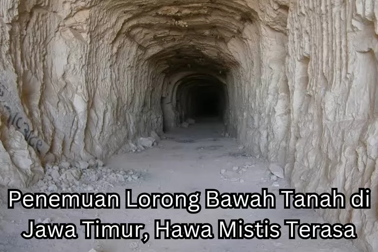 Viral! Penemuan Lorong Bawah Tanah Di Jawa Timur, Dipercaya Peninggalan ...